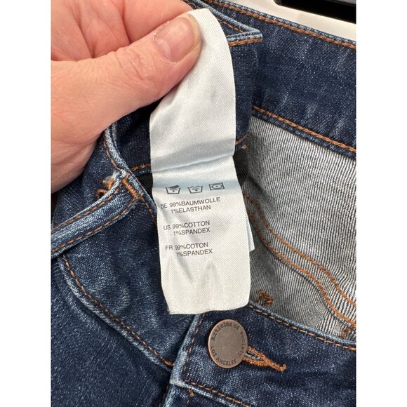 Articles of Society Skinny Jeans Women 28 Dark Blue Seattle Magnolia Wash Cotton - Picture 8 of 8